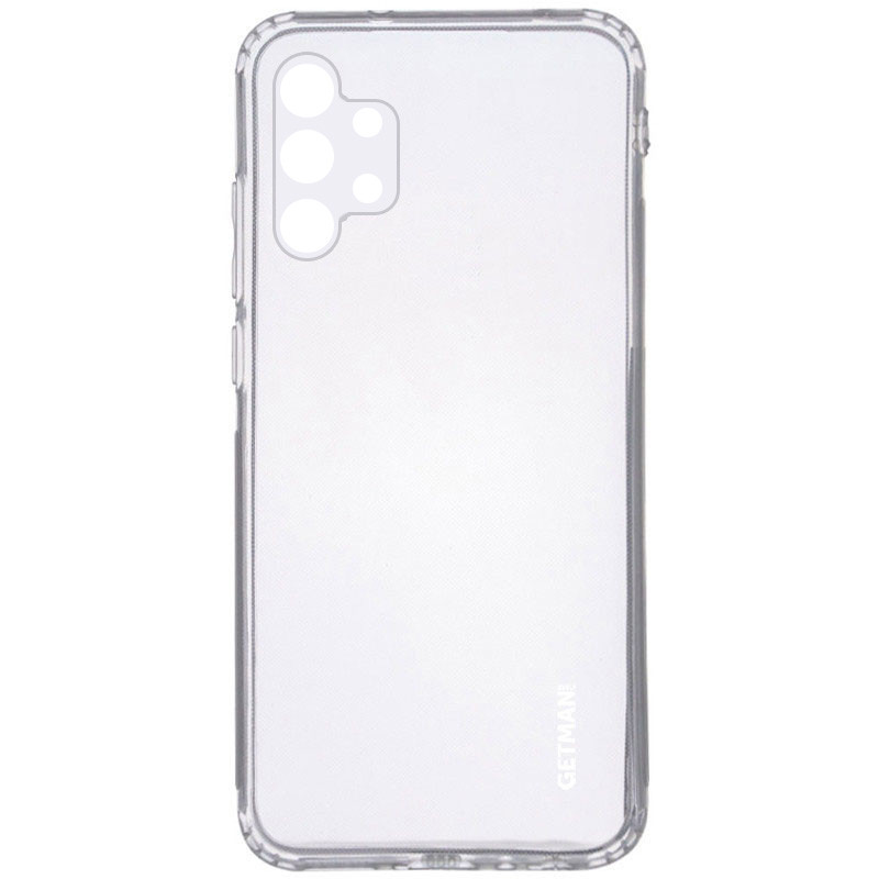 TPU чохол GETMAN Clear 1,0 mm на Samsung Galaxy A32 5G (Прозорий)