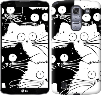 

Чехол Коты v2 для LG G Pro 2 D838 285440