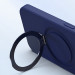 Фото Чохол Silicone Case Full Protective NO LOGO with Ring на Apple iPhone 12 Pro Max (6.7") (Dark Blue) в маназині vchehle.ua