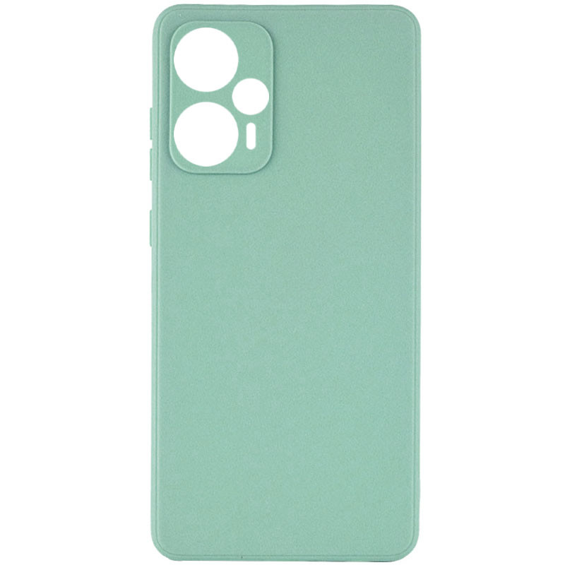 Силиконовый чехол Candy Full Camera для Xiaomi Poco F5 / Note 12 Turbo (Зеленый / Menthol)