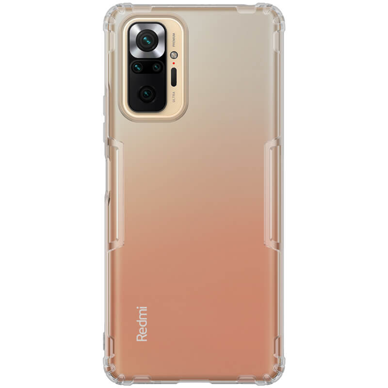 

TPU чехол Nillkin Nature Series для Xiaomi Redmi Note 10 Pro Max (Серый (прозрачный)) 1187680