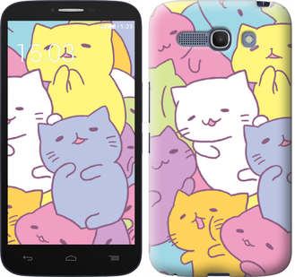 

Чехол Котики для Alcatel One Touch POP C9 565796