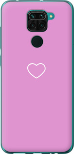 

Чехол Сердце 2 для Xiaomi Redmi Note 9 932965