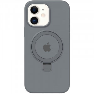 Чехол Silicone Case Full Protective with Ring для Apple iPhone 11 (6.1")