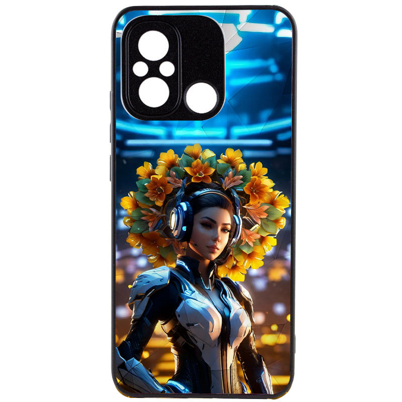 TPU+PC чохол Prisma Ladies на Xiaomi Redmi 12C / Poco C55 (Cyberpunk)