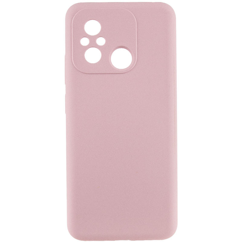 Чохол Silicone Cover Lakshmi Full Camera (AAA) на Xiaomi Redmi 12C (Рожевий / Pink Sand)