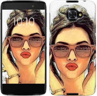 

Чохол Дiвчина_арт на Alcatel idol 4s 160250