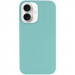 Чохол Silicone Case Full Protective (AA) NO LOGO на Apple iPhone 16 Plus (6.7") (Бірюзовий / Marine Green)