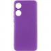 Чехол Silicone Cover Lakshmi Full Camera (A) для Oppo A58 4G (Фиолетовый / Purple)