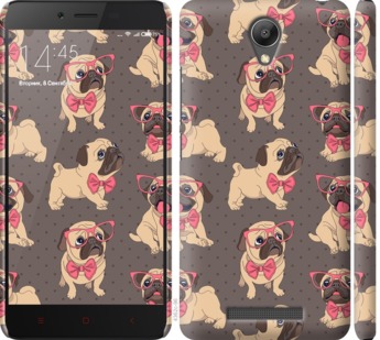 

Чохол мопсики 2 для Xiaomi Redmi Note 2 731559