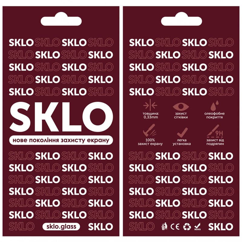 Защитное стекло SKLO 3D (full glue) для Xiaomi Poco M4 Pro 4G (Черный) в магазине vchehle.ua