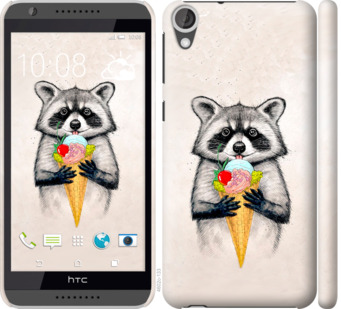 

Чехол Енотик с мороженым для HTC Desire 820 801068