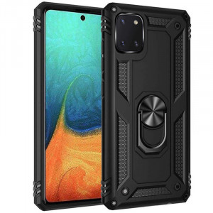 Ударопрочный чехол Serge Ring for Magnet для Samsung Galaxy Note 10 Lite (A81)