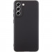 Чохол Silicone Cover Lakshmi Full Camera (A) на Samsung Galaxy S21 FE (Чорний / Black)