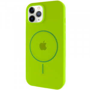 Чехол Silicone Case Full Protective (AA) with Magnetic Safe для Apple iPhone 11 Pro Max (6.5")