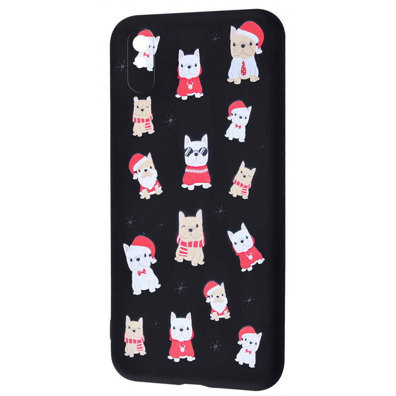 

TPU чехол WAVE Fancy для Xiaomi Redmi 9A (Dogs / Black) 1087654