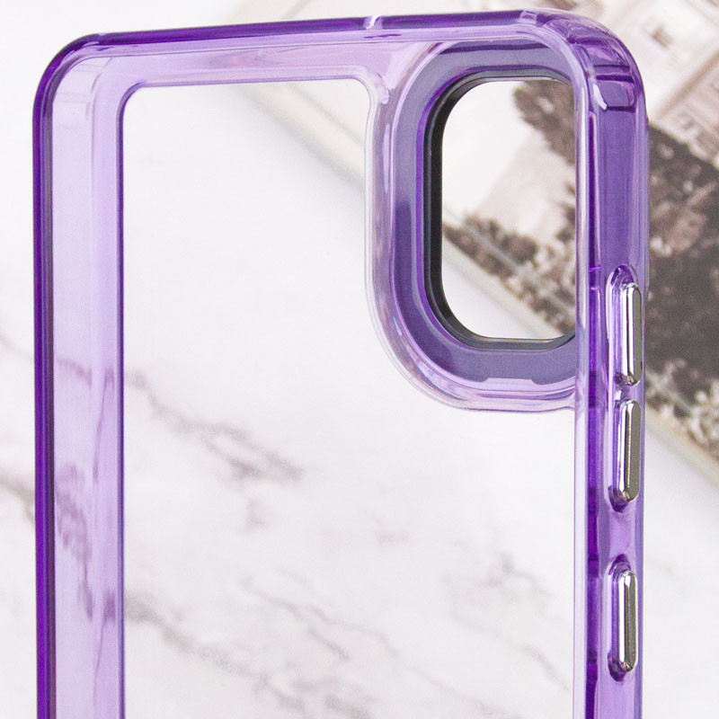 Купити Чохол TPU+PC Colorside на Samsung Galaxy A05 (Purple) на vchehle.ua