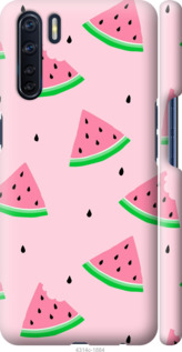 Чехол Розовый арбуз для Oppo A91