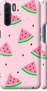 Чехол Розовый арбуз для Oppo A91