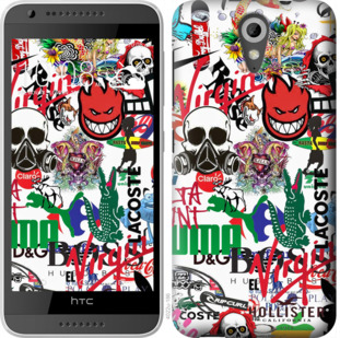 

Чохол Many different logos на HTC Desire 620G 923643