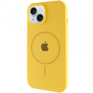 Чохол Silicone Case Full Protective (AA) with Magnetic Safe на Apple iPhone 15 Plus (6.7")