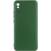 Чохол Silicone Cover Lakshmi Full Camera (AAA) на Xiaomi Redmi 9A (Зелений / Cyprus Green)