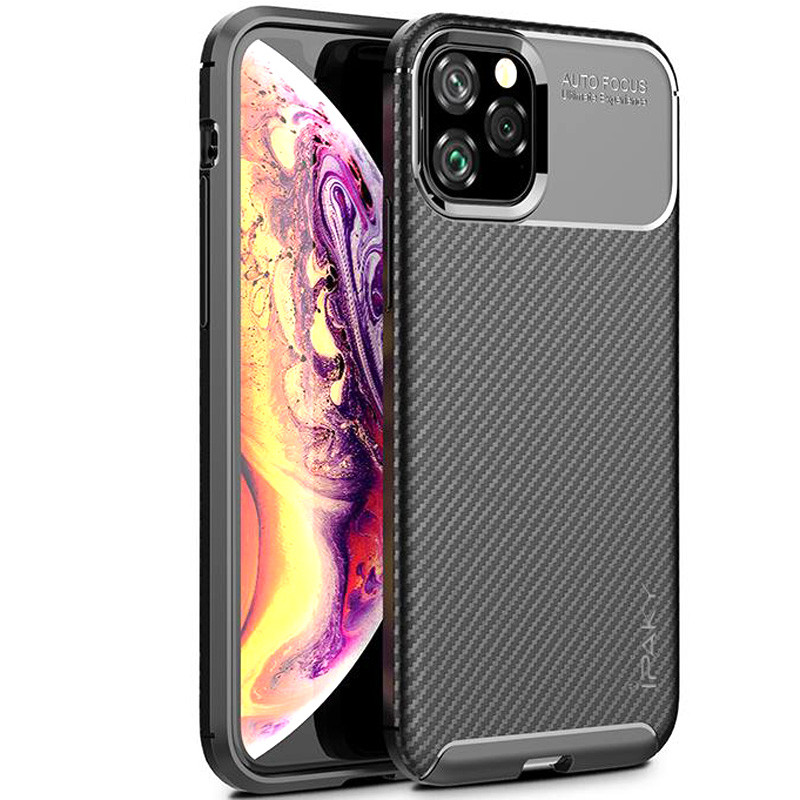 

TPU чехол iPaky Kaisy Series для Apple iPhone 11 Pro (5.8") (Черный) 769090