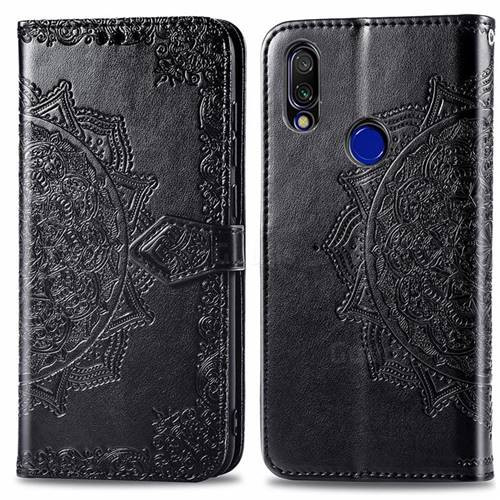 Фото Кожаный чехол-книжка Art Case с визитницей для Xiaomi Redmi 7 (Черный) в магазине vchehle.ua