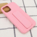 Купить Чехол Silicone Case Hand Holder для Apple iPhone 12 Pro Max (6.7") (Розовый / Pink) на vchehle.ua