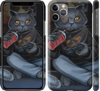

Чохол gamer cat на iPhone 11 Pro Max 777320
