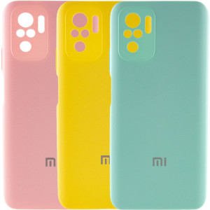 Чехол Silicone Cover Full Camera (AA) для Xiaomi Redmi Note 10