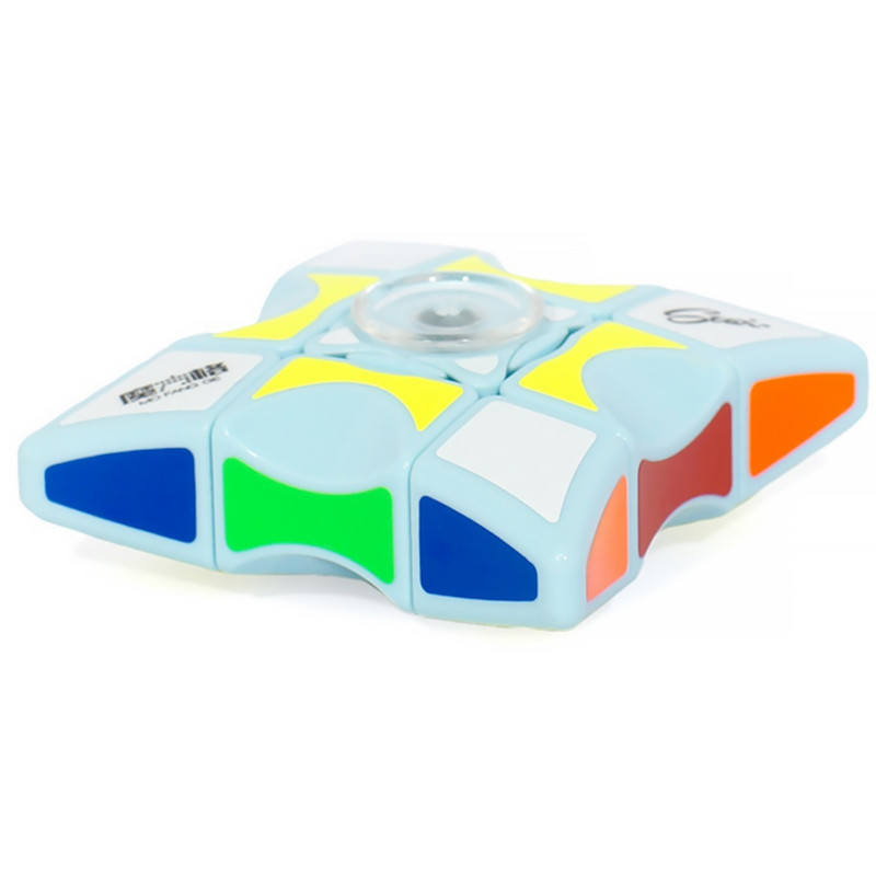 Детская интерактивная головоломка Rubik's Cube Fingertips Spinner (Water Blue) в магазине vchehle.ua