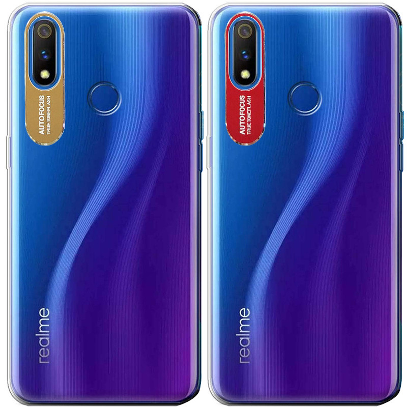 TPU чехол Epic clear flash для Realme 3