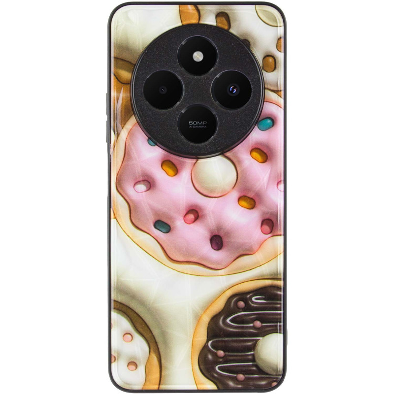 Фото TPU+PC чохол Prisma Fluffie на Xiaomi Redmi 14C / Poco C75 (Donut) на vchehle.ua