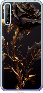 Чохол Троянда 3 на Huawei P Smart S