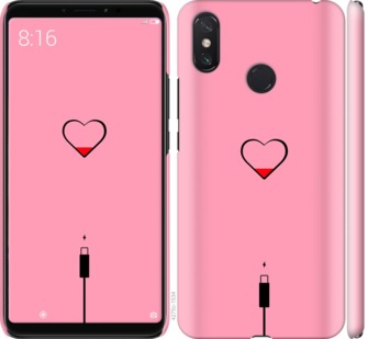 

Чехол Подзарядка сердца1 для Xiaomi Mi Max 3 730307