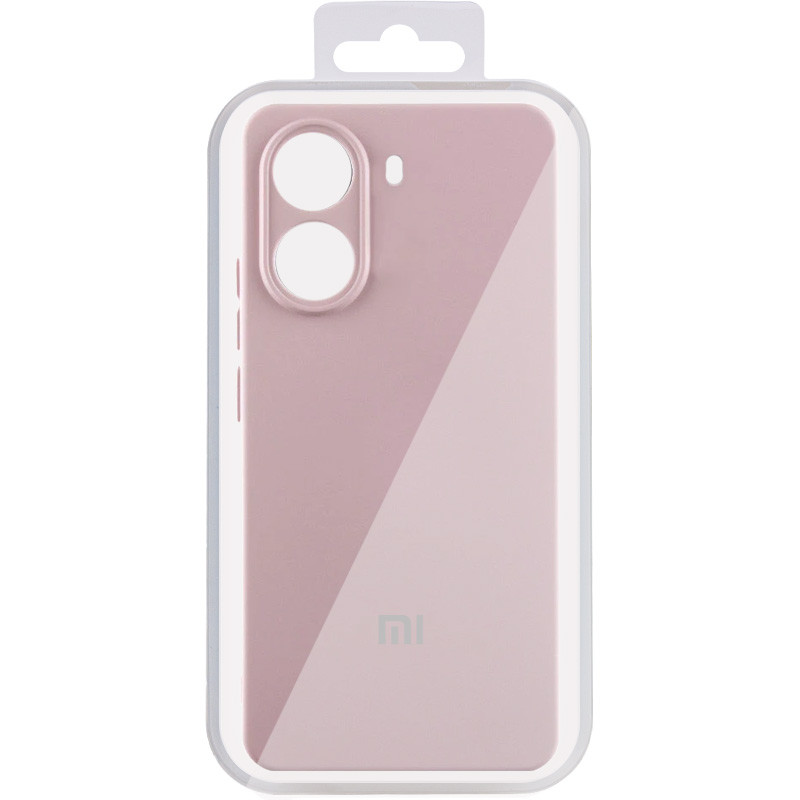 Чохол Silicone Cover Lakshmi Full Camera (AA) with logo на Xiaomi Poco X7 Pro (Рожевий / Pink Sand) в магазині vchehle.ua