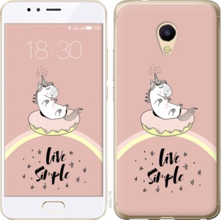 

Чохол Єдинорожки в пончике на Meizu M5s 719426