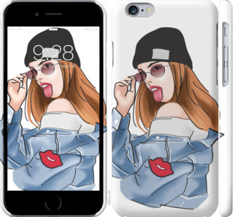 

Чехол Девушка v3 для iPhone 6s (4.7'') 842673