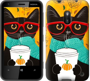 

Чохол Осінній кіт на Nokia Lumia 620 639922