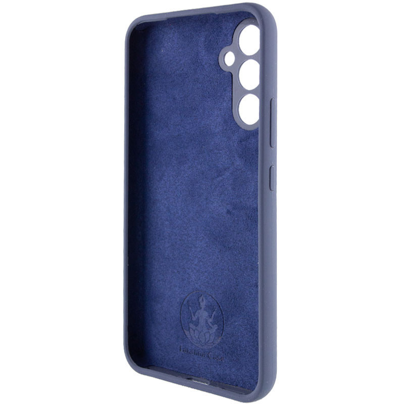 Чехол Silicone Cover Lakshmi Full Camera (AAA) with Logo для Samsung Galaxy S23 FE (Темно-синий / Midnight blue) в магазине vchehle.ua