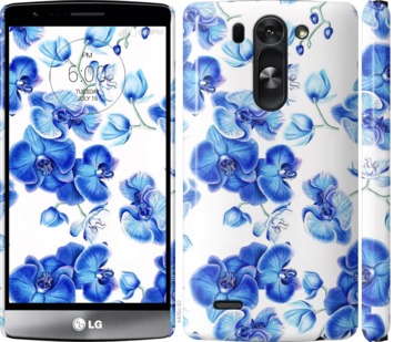 

Чохол Блакитні орхідеї на LG G3s D724 725057