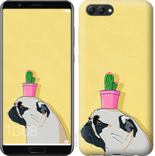 

Чохол Мопс з кактусом на Huawei Honor V10 / View 10 795794