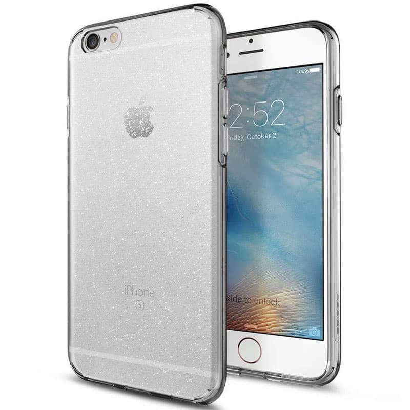 TPU чохол Molan Cano Jelly Sparkle на Apple iPhone 6/6s plus (5.5") (Прозорий)