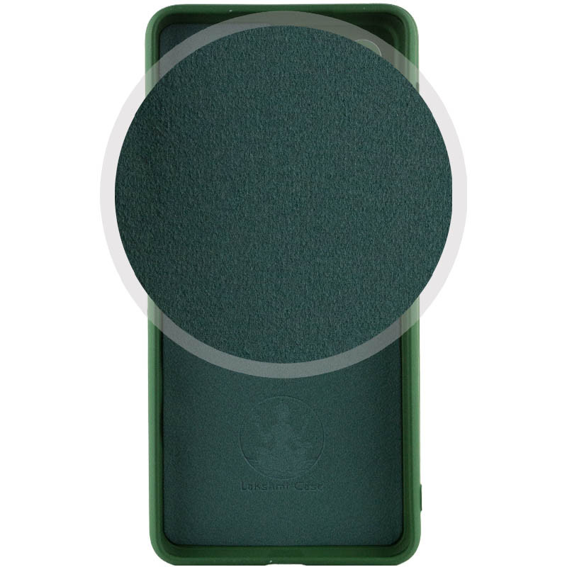 Фото Чехол Silicone Cover Lakshmi Full Camera (A) для Oppo A58 4G (Зеленый / Dark green) на vchehle.ua