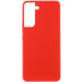 Чохол Silicone Cover Lakshmi (AAA) на Samsung Galaxy S21 FE (Червоний / Red)