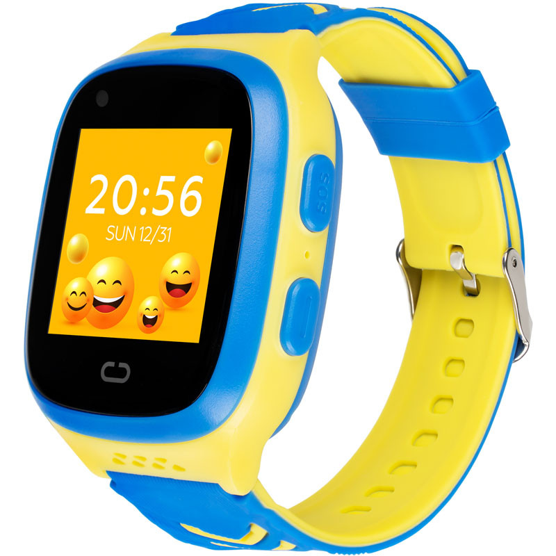 Фото Детские cмарт-часы с GPS трекером 4G Gelius GP-PK006 (IP67) (UA colors) (UA) на vchehle.ua