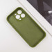 Фото Чохол Silicone Case Full Camera Protective (AA) NO LOGO на Apple iPhone 13 Pro (6.1") (Зелений / Dark Olive) в маназині vchehle.ua