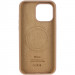 Фото Чехол Silk (AA) Logo with Magnetic Fit для Apple iPhone 12 Pro / 12 (6.1") (Бежевый / Desert Gold) в магазине vchehle.ua