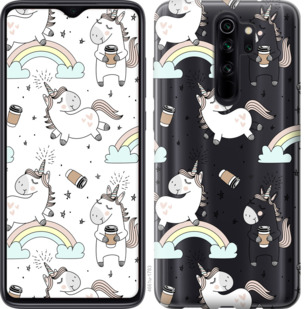 

Чехол Единорог и кофе для Xiaomi Redmi Note 8 Pro 840942